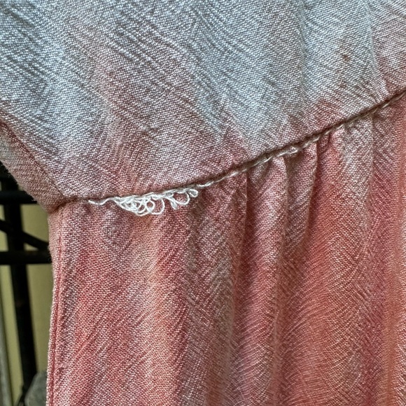 KNOX ROSE Coral Tie-Dye Bohemian Midi Dress Size XXL Flowy Beautiful Boho Beach - Picture 3 of 12